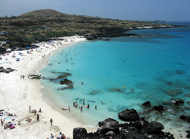 Kua Bay - A Picture Perfect White Sand Beach in Kona, Hawaii