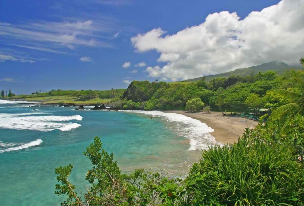 Hamoa Beach in Maui, Hawaii