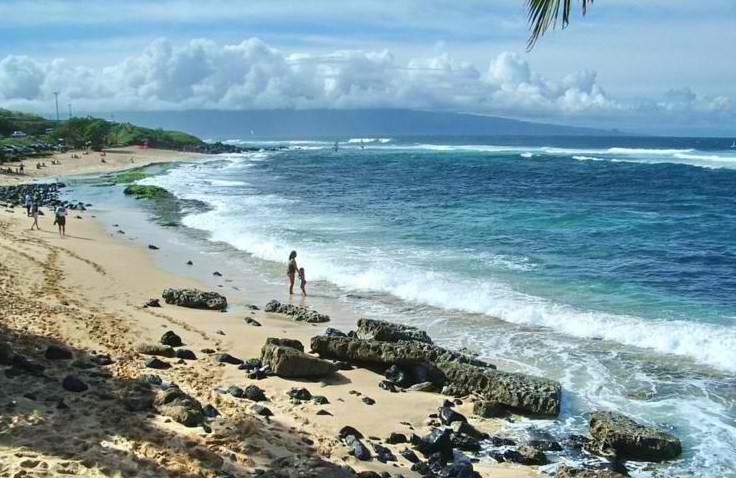 Ho'okipa Beach in Maui, Hawai