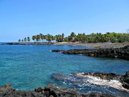 Honomalino Bay - Big Island, Hawaii