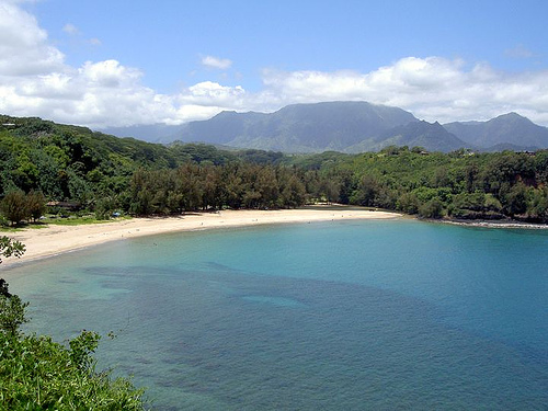 Kalihiwai Beach - Kauai, Hawaii