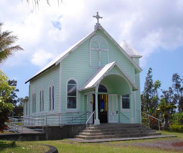 Star of the Sea Painted Church - Kaimu, Hawaii