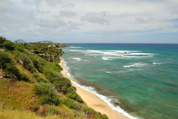 Diamond Head Beach Park - Oahu, Hawaii