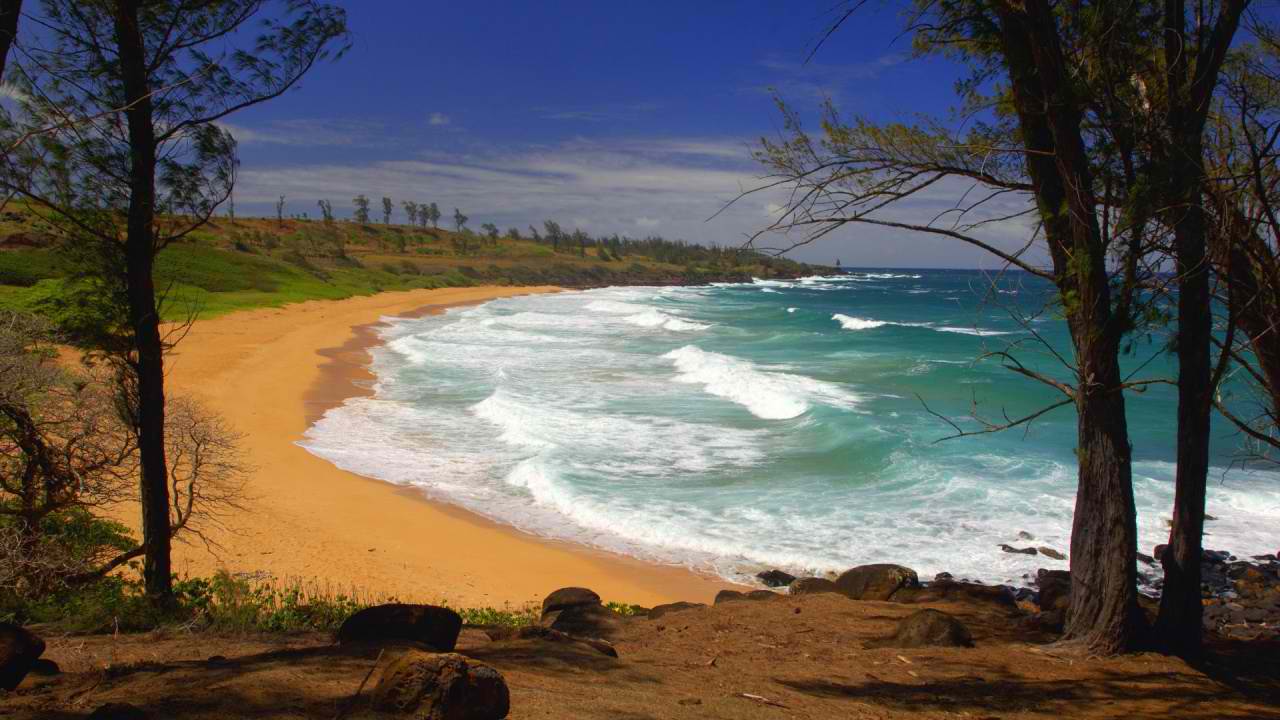 Donkey Beach, Kauai, Hawaii