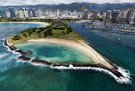 Magic Island - Oahu, Hawaii