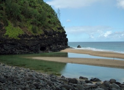 Hanakapiai Beach - Na Pali Coast, Kauai, Hawaii