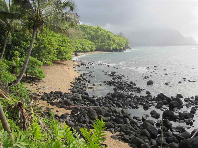 Pali Ke Kua Beach - Kauai, Hawaii