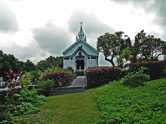 St. Benedict's Painted Church - Kona, Hawaii