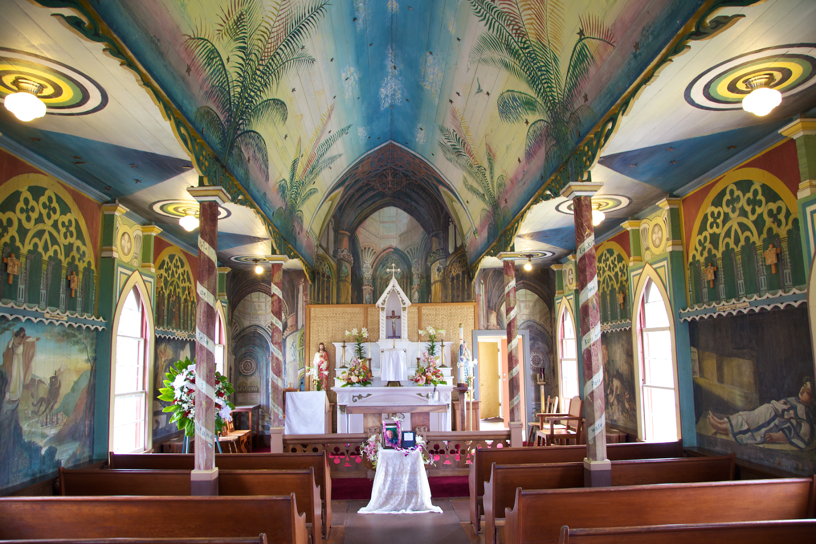St. Benedict's Painted Church - Kona, Hawaii