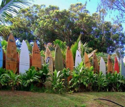 Maui Surfboard Fence - Haiku, Hawaii