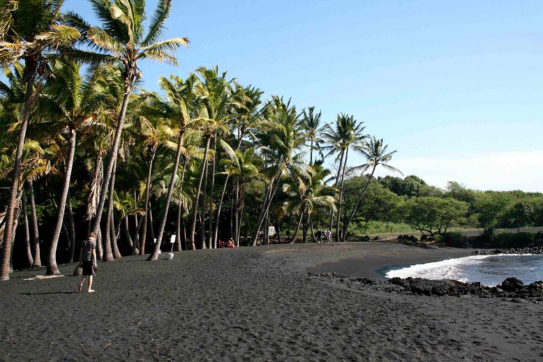 Punalu'u Beach Park - Big Island, Hawaii