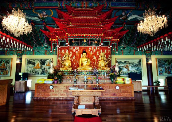 Mu-Ryang-Sa Buddhist Temple - Honolulu, Hawaii