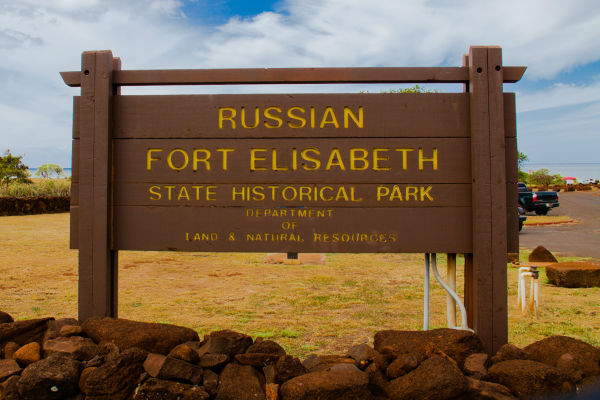 Russian Fort Elizabeth - Waimea Hawaii