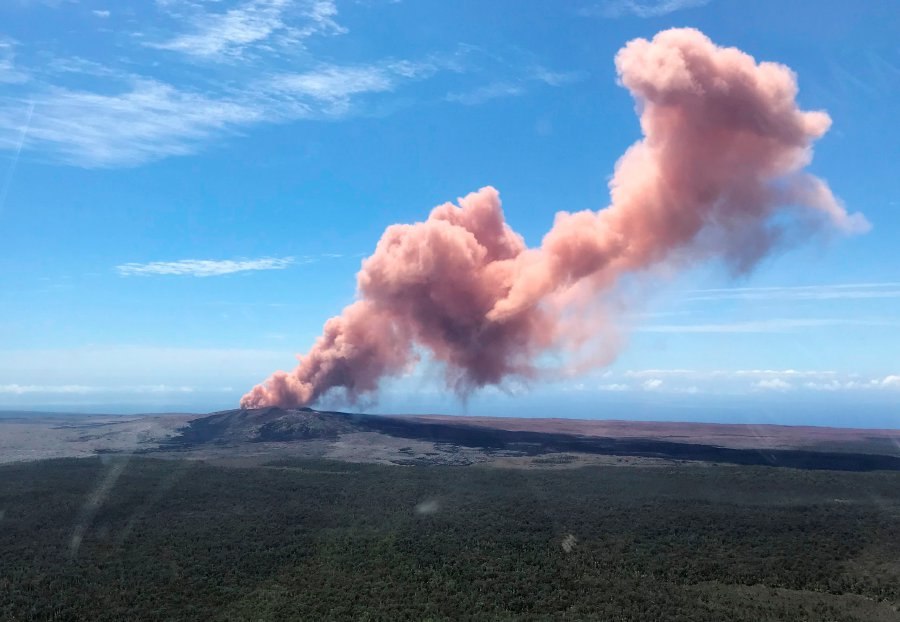 Kilauea Volcano Eruption - May 2018