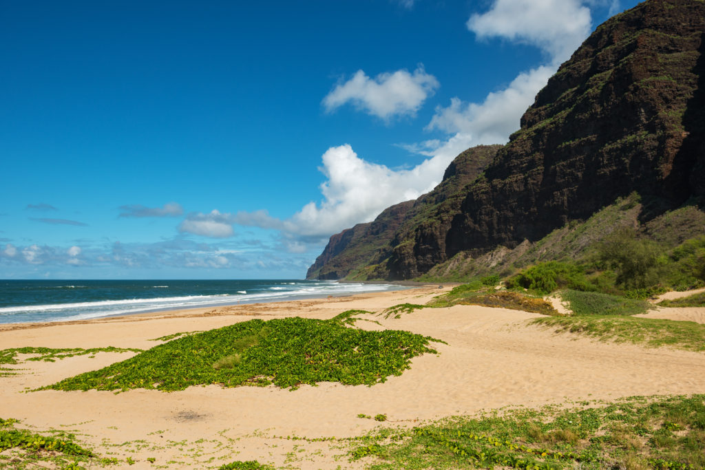 Barking Sands Beach, Kauai, Hawaii