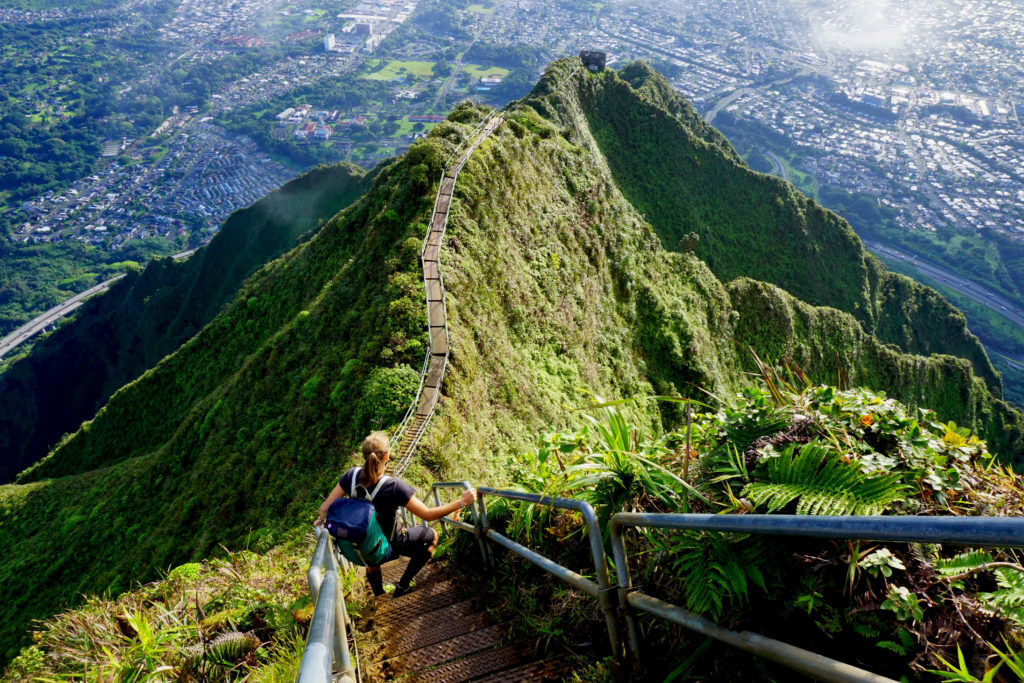 Haiku Stairs, Oahu, Hawaii